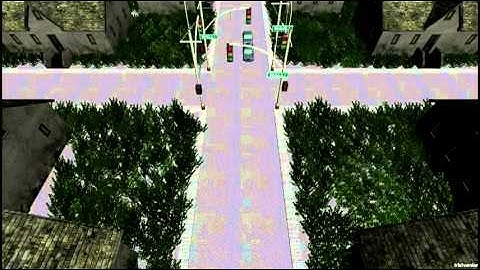 Traffic Control 3D made in Unity Game Engine