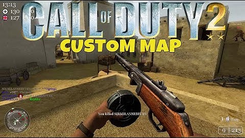 Call of Duty 2 2021 Multiplayer Gameplay - mp_port