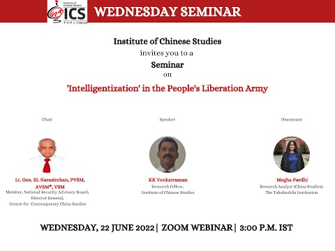 Video Wednesday Seminar | 'Intelligentization' in the... - youtube