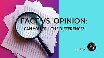 Fact vs. Opinion: Sharpen Your Critical Thinking