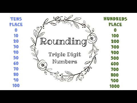 Rounding Part 2 (Conceptualized and Easy) Third Grade - YouTube