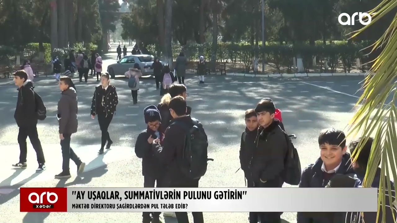 Məktəb direktoru şagirdlərdən pul tələb edib?