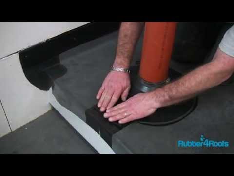 How to Install an EPDM Pipe Boot on a Rubber Roof from Rubber4Roofs