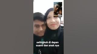 Parahh !!! TKW selingkuh Vidio Call sama suami dan anaknya