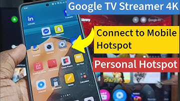 Google TV Streamer 4K | How to Connect to Mobile or Personal Hotspot Easily