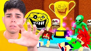 3 HORAS DE TODOS OS FINAIS DO JOGO FÁCIL MAIS DIFÍCIL DO ROBLOX!