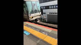 JR湖西線　堅田駅 #train #湖西線