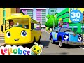 Vehicle COLOR Song! | +More Lellobee  Nursery Rhymes & Baby Songs | Learning Videos For Kids