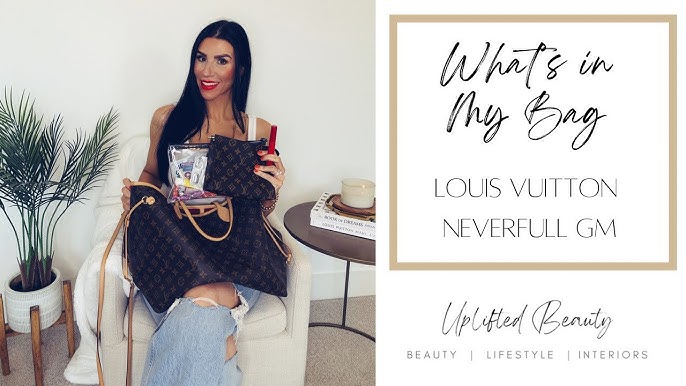 WHAT'S IN MY LOUIS VUITTON NEVERFULL GM WORK BAG. 