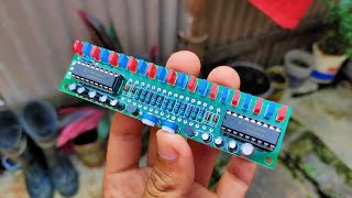 21 LED Mono VU Meter Dot & Bar Audio Analizer