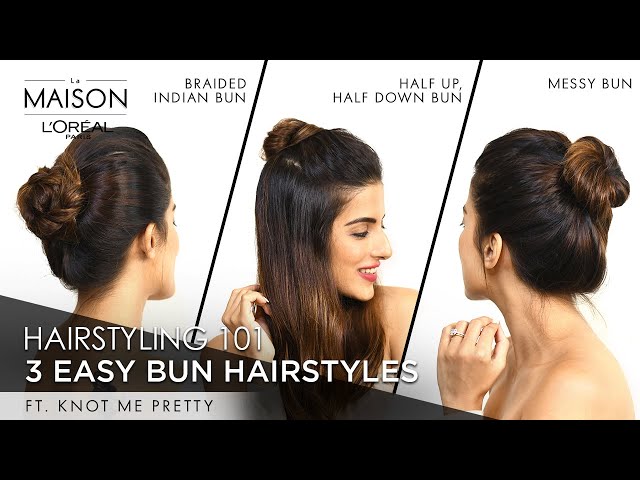 The Half Bun Hair Tutorial - Whitney Evans Beauty