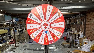 Cách lắp vòng quay may mắn