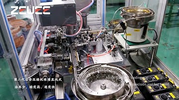 Hyperboloid contacts automatic assembly machine