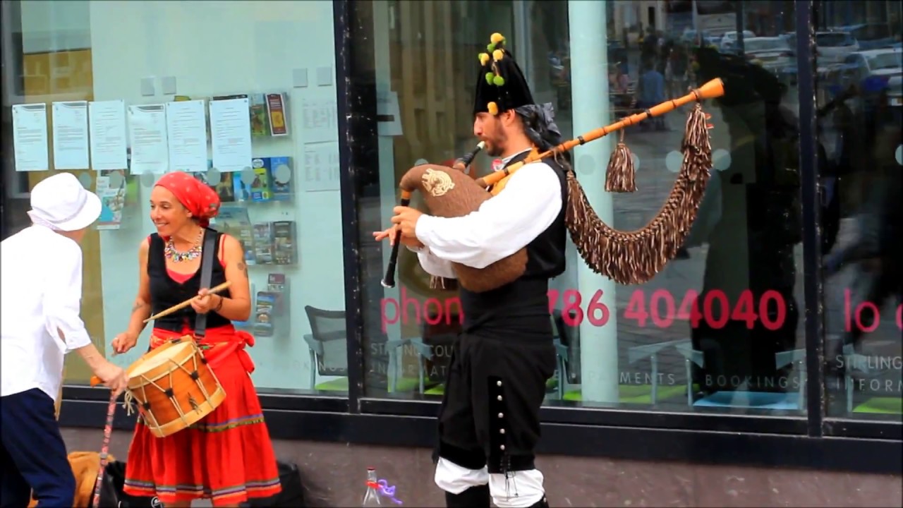 Spanish pipes in Scotland YouTube