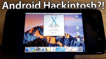 MacOS on an Android phone!?