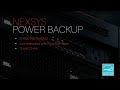 Nexsys ups battery backup system overview