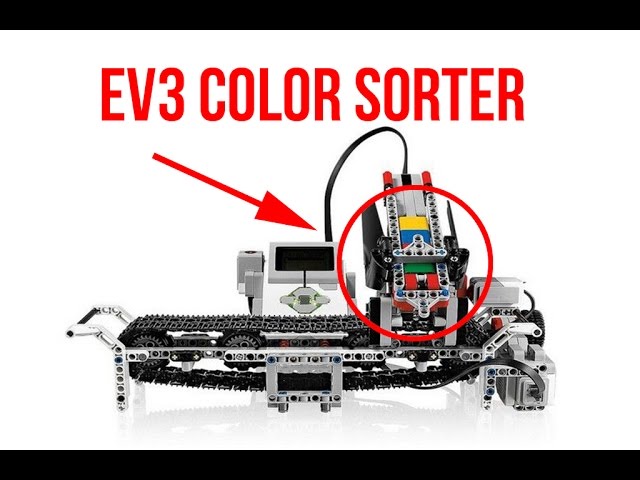 mørke galleri Forge Lego Mindstorm EV3 Color Sorter - YouTube