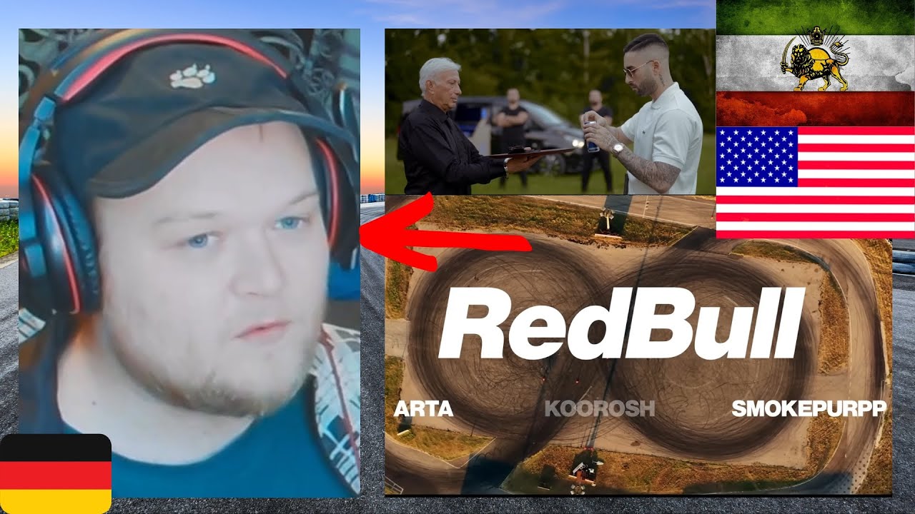 💚🤍❤️ Arta - Redbull ft. Koorosh & 🇺🇸 Smokepurpp | GERMAN Reaction