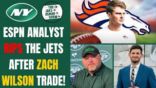 Responding to ESPN Analyst Dan Orlovsky after he ripped New York Jets for Zach Wilson Trade!