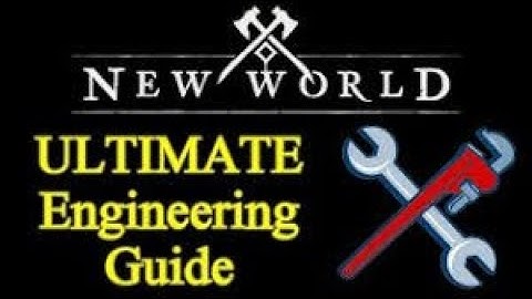 How to quickly level up engineering in New World!!