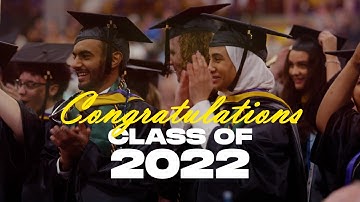 WCU Commencement 2022 Highlight Reel