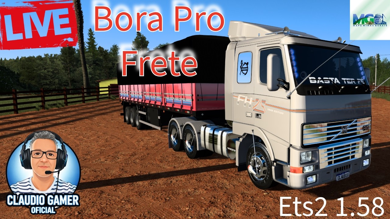 Volvão FH12 No Puxe Mapa Minas Gerais Ets2 1.58 #shotsvideo #claudiogameroficial