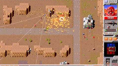 Прохождение Zed [The Bitmap Brothers]  level 1  |  Z game longplay (walkthrough)