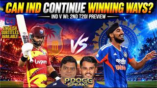 EYEING 2-0 IN RANCHI! | IND vs WI 2nd T20I Match Preview: JSCA Stadium Ready | Pdoggspeaks screenshot 4