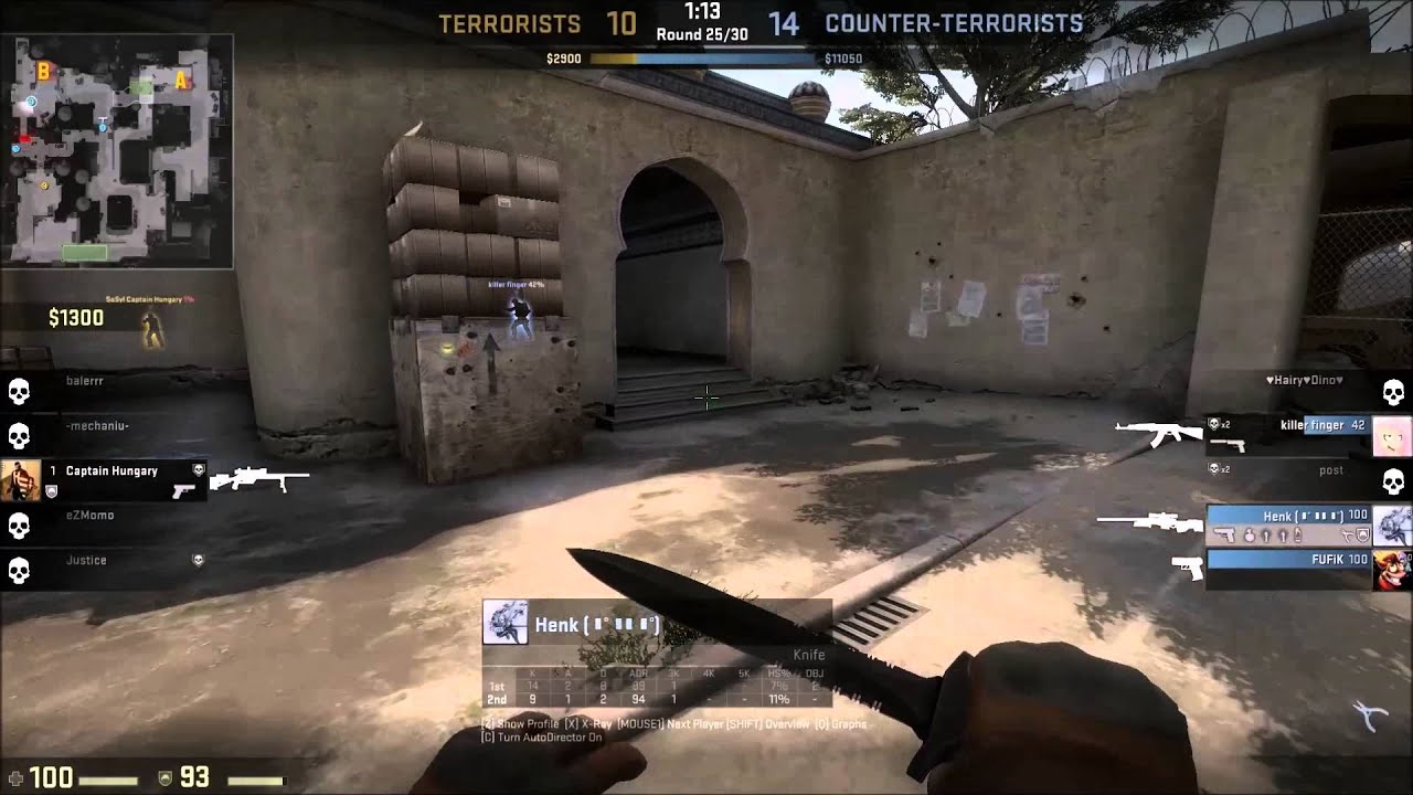CS:GO - Flashbang Kill - YouTube