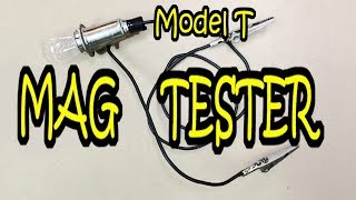 Model T Magneto- How to Test