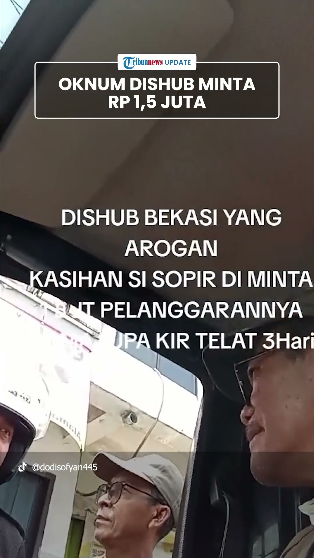 Viral Oknum Dishub Palak Sopir Rp 1,5 Juta karena KIR Mati, Ngamuk Gegara Divideo: Tua Tak Ada Etika