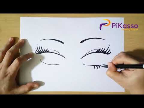 Video: How To Draw Doll Eyes