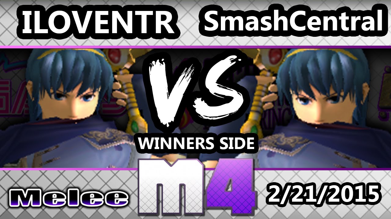 McSmashter 4 - ILOVENTR (Marth) vs EMG SmashCentral (Red, Fox) - SSBM Round Robin Pools - Melee