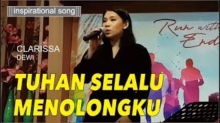 Amazing Voice-  Clarisa Dewi(Tuhan Selalu Menolongku)...suara live nya sama di album chords