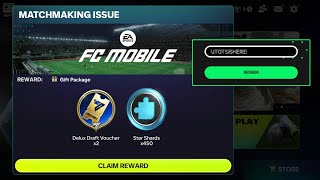 FC MOBILE में नया ग्लिच! 😨👀 नया गिफ्ट पैकेज आ रहा है 🔜🎁 2x डीलक्स ड्राफ्ट वाउचर और 450 शार्ड्स बि... screenshot 1