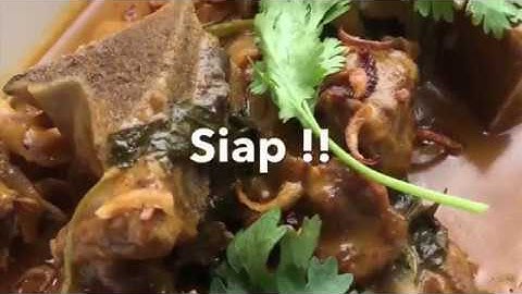 Yatiekitchen Resipi Kari Tulang Adabi