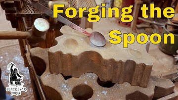 Forging a spoon - blacksmithing for beginners