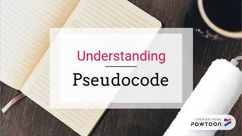 pseudocode