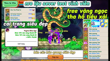 Nro lậu sever test vĩnh viễn free vàng ngọc nhiều cải trang hào quang siêu đẹp