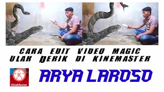 Cara edit video ular Derik di kinemaster...