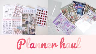 Planner Stickers Haul | Stackry | Kits, Foil, Doodles \/ ScirbblePrintsCo, Caress Press and More