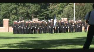 USCGA Parents Weekend 2008 Regimental Review - DELTA COMPANY