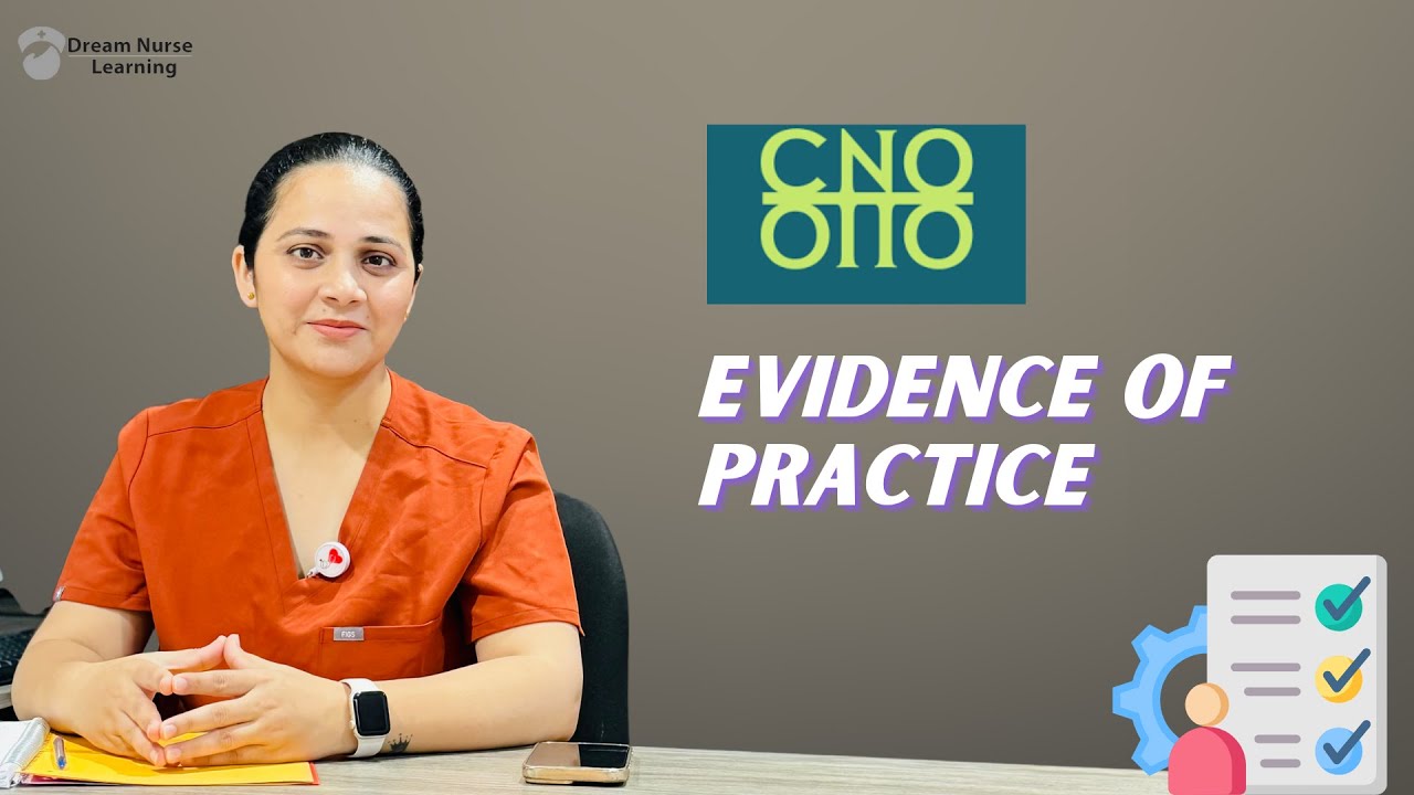 📌 CNO - EVIDENCE OF PRACTICE - YouTube