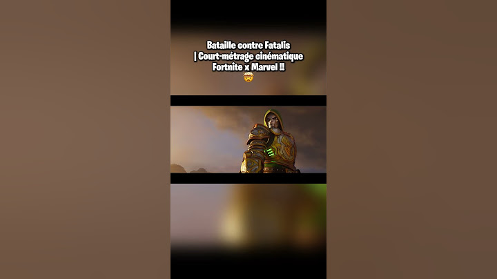 Bataille contre Fatalis | Court-métrage cinématique Fortnite x Marvel !!  #fortnite #gaming