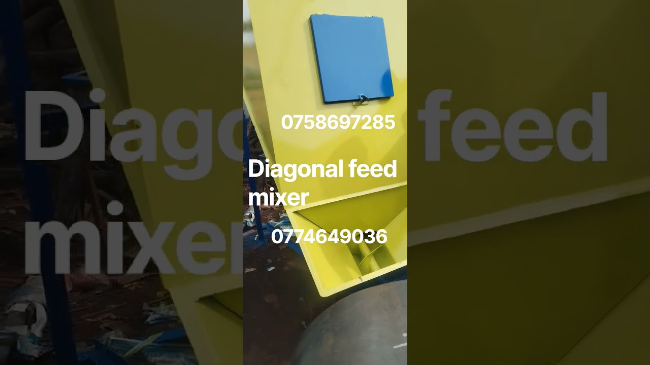 Diagonal Feed Mixer