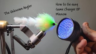 How to tie easy game changer EP brush minnow