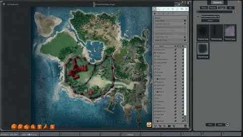 City Settlement Pt 3 & Spaceship Pt 1-Fantasy Grounds Unity: Map & Image Creation w/ Joshua Watmough