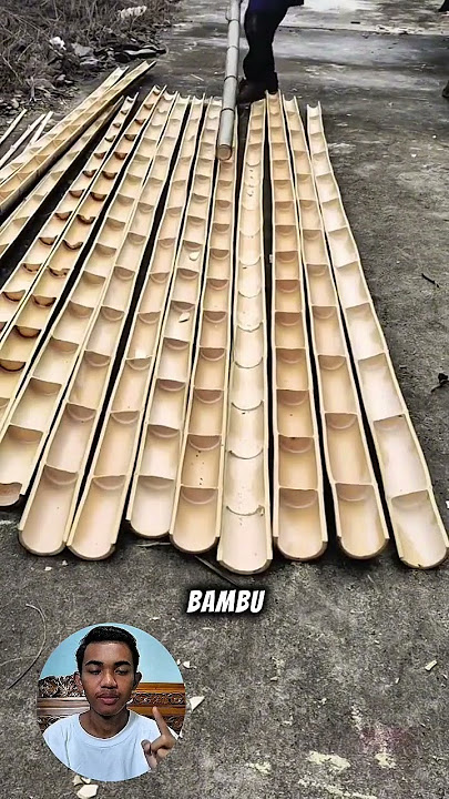 Easy way to remove bamboo cavities #shorts