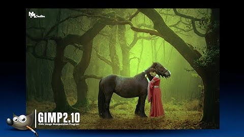 Dramatic Background Photo Manipulation in GIMP | Photoshop editing in GIMP | Codingcreator