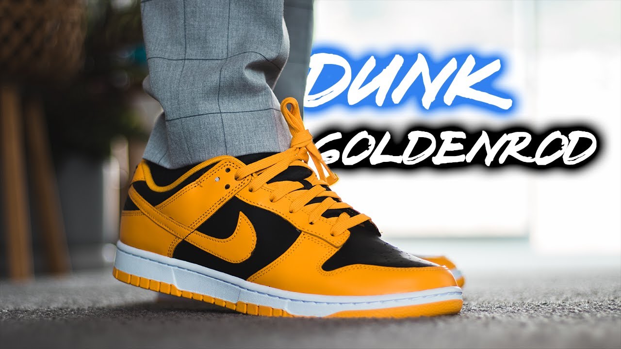 How to style - Nike Dunk Low 'Goldenrod' (10+ Outfit ideas!) - YouTube
